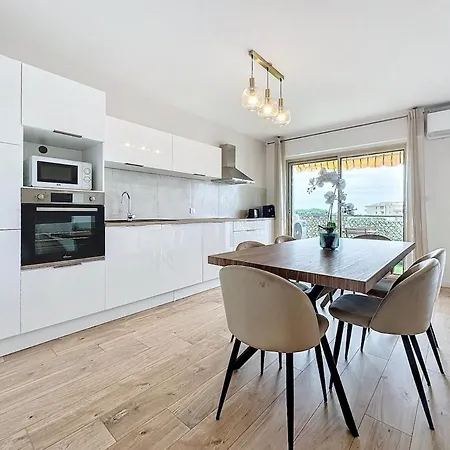 Apartamento Superbe 6 Personnes - Terrasse Vue à - Climatisation - Parking Privé Antibes