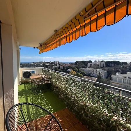 Superbe 6 Personnes - Terrasse Vue à - Climatisation - Parking Privé Antibes